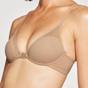 Pepper Classic All You Bra in Fawn, 34A, NWT